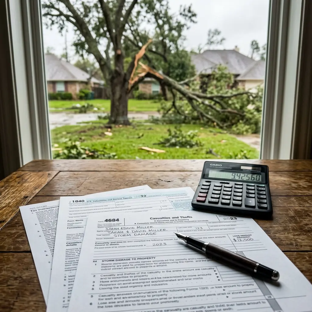 Is Tree Removal Tax Deductible? Casualty Loss Rules
